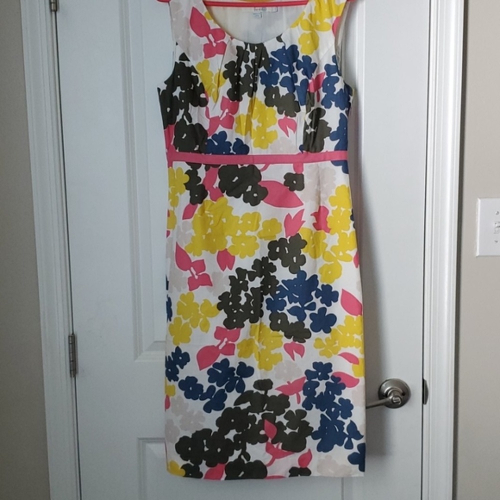 BODEN COTTON FLORAL PRINT DRESS